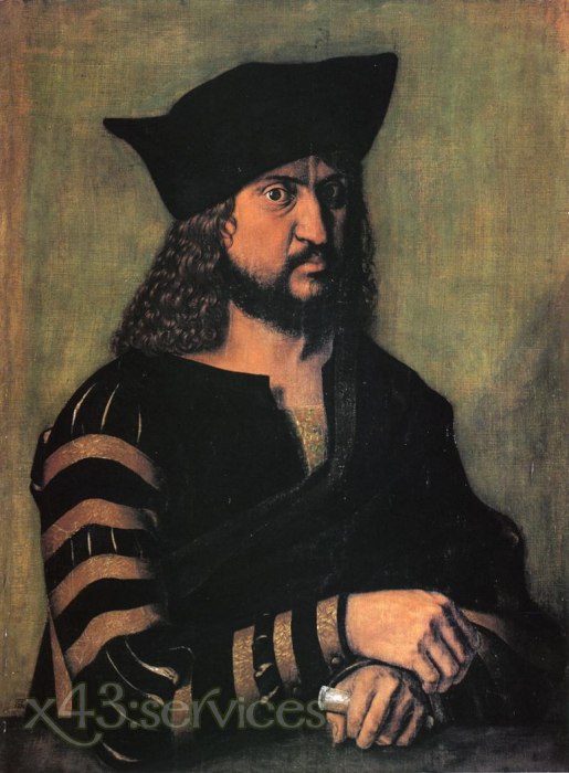 Albrecht Duerer - Portrait des Friedrich dem Weisen - Portrait of Frederick the Wise